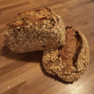 PAIN DE JANVIER - Pain cranberry avoine noisettes